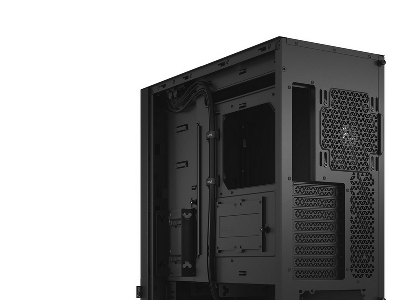 Fractal Design Pop XL Silent - Black Solid - Gehäuse - Miditower - Schwarz