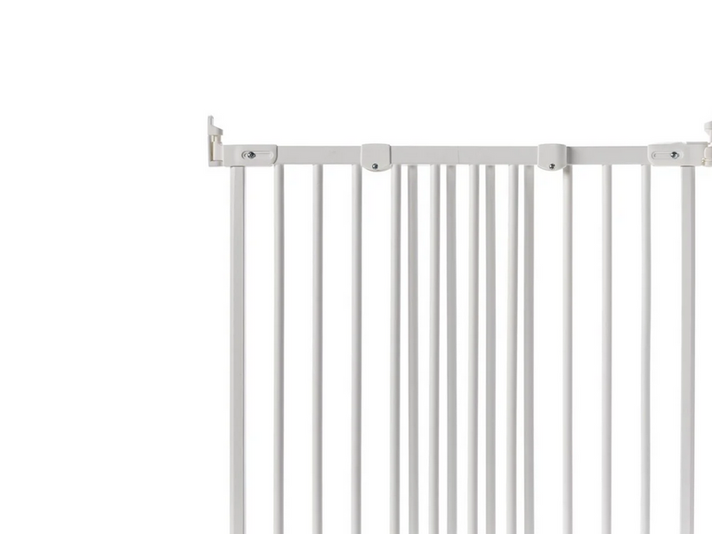 BabyDan FlexiFit Safety Gate Wood White 69-106.5 cm