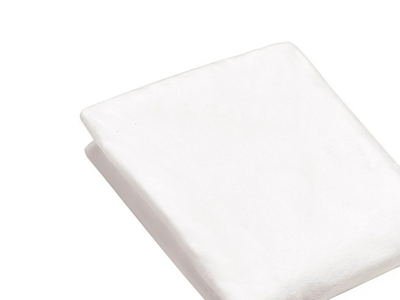 BabyDan Waterproof Fitted Sheet for Junior Bed Bedwetting Sheet White (70x160 cm)