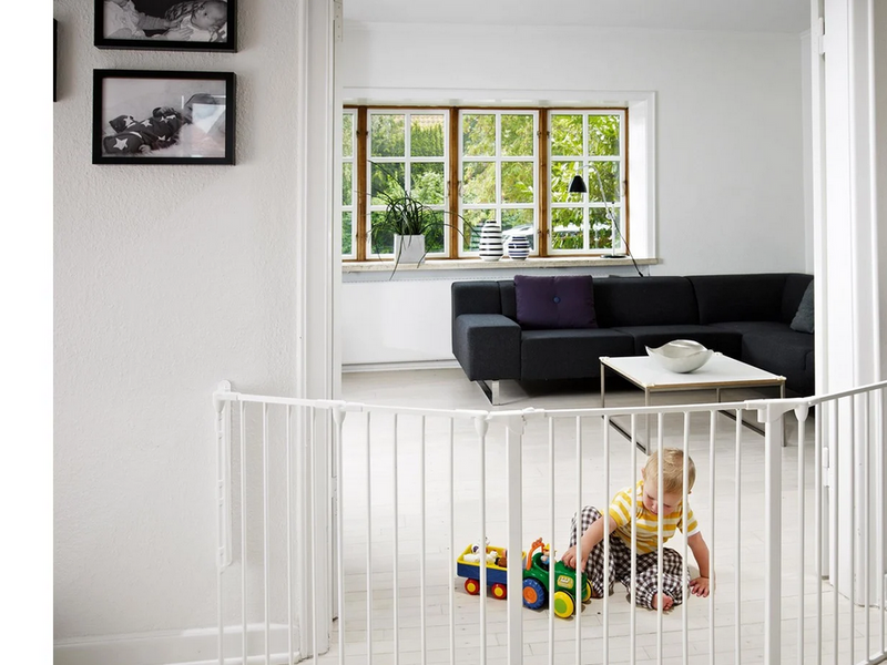 BabyDan Extension Flex & OLAF Safety Gate 72 cm/28.3" White