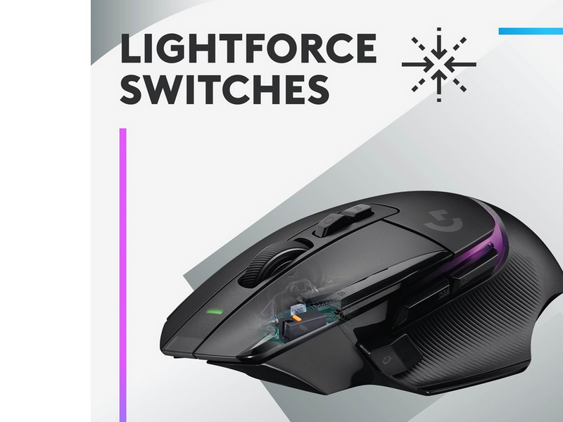 Logitech G502 X Plus Wireless - Gaming Maus (Schwarz)