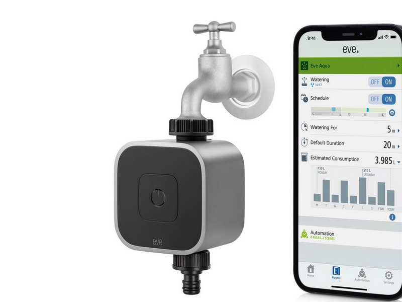 Eve Aqua - Smart Water Controller with Apple HomeKit technology