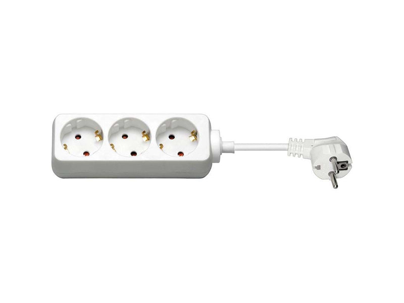Pro Power Socket x6 - Weiß - 1.5 m