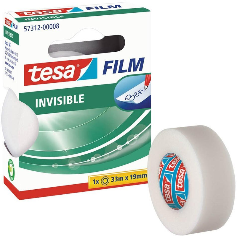 tesa INVISIBLE Klebefilm 19 mm x 33 m matt-unsichtbar
