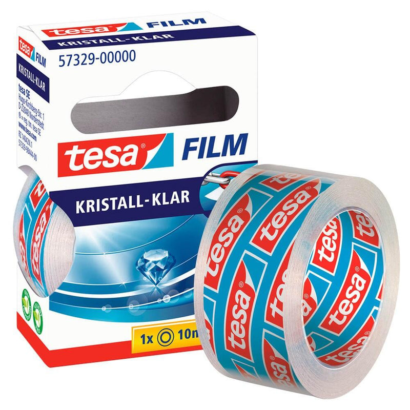 tesa Klebefilm 19 mm x 10 m kristall-klar