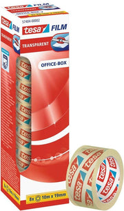 tesa OFFICE-BOX Klebefilm 19 mm x 10 m transparent