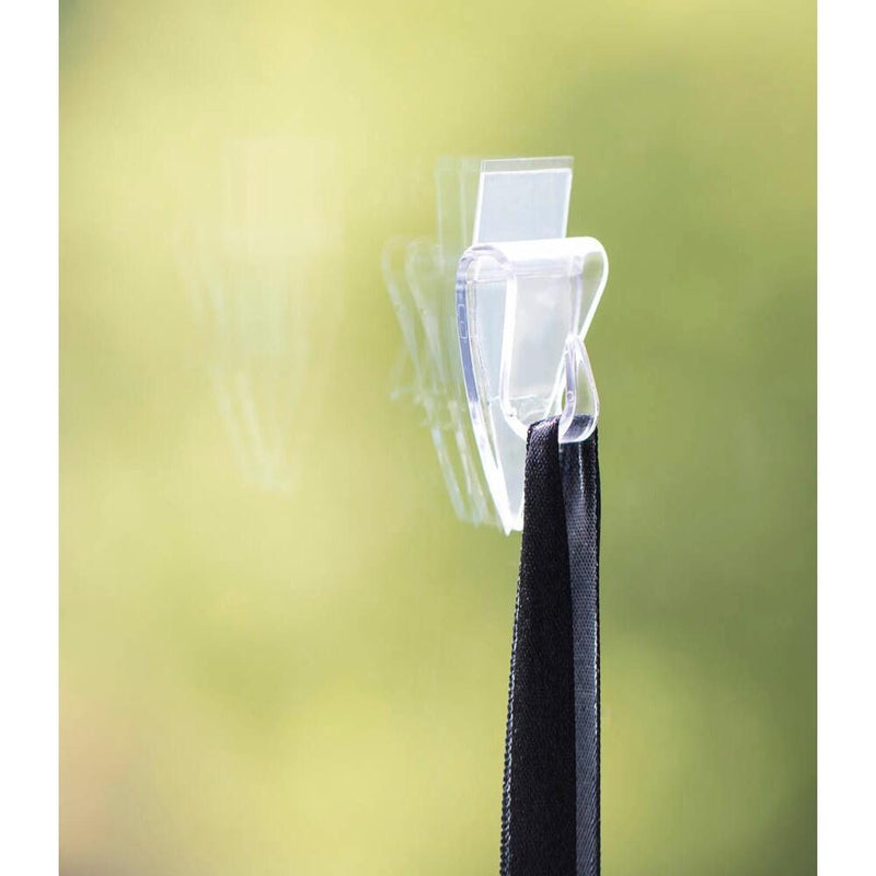 tesa Powerstrips TRANSPARENT Klebehaken 2,0 x 3,5 cm - 5 Stück