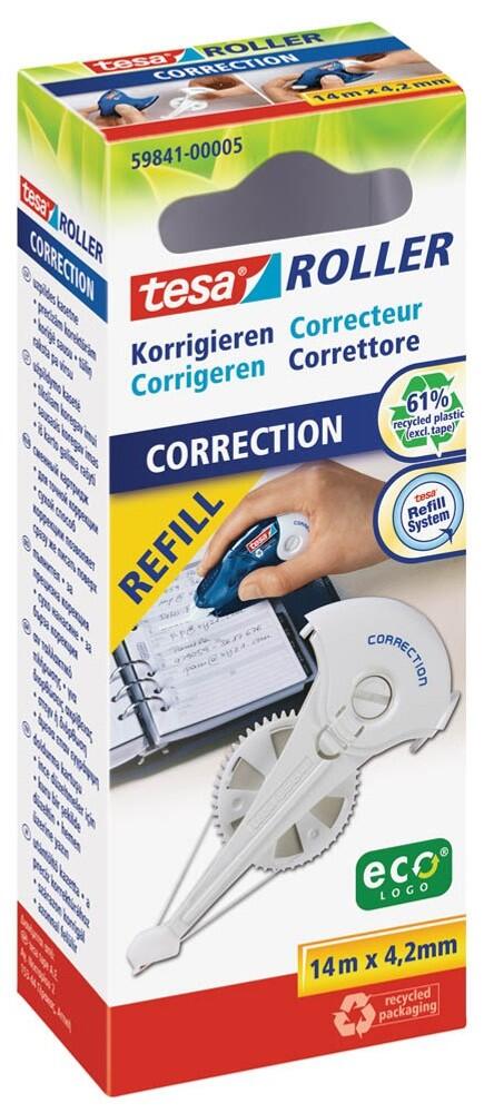 tesa Nachfüllkassette für Korrekturroller 4.2 mm