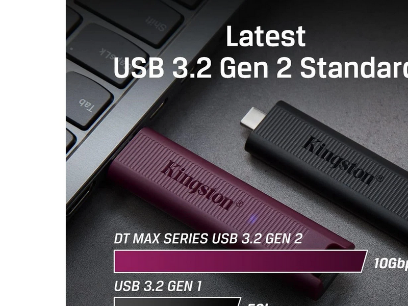 Kingston DataTraveler Max - Lila - 512GB - USB-Stick