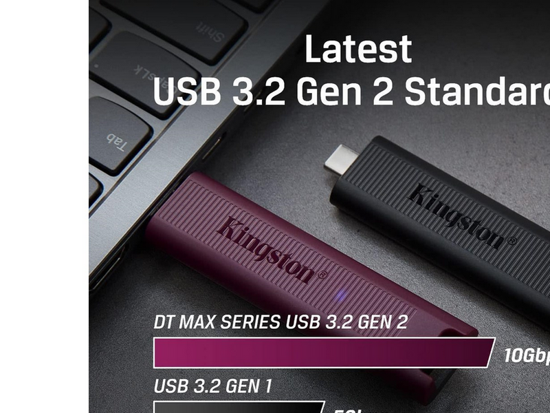 Kingston DataTraveler Max - Lila - 1TB - USB-Stick