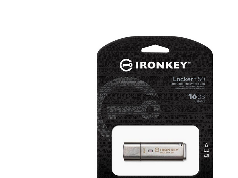 Kingston IronKey Locker+ 50 - 32GB - USB-Stick