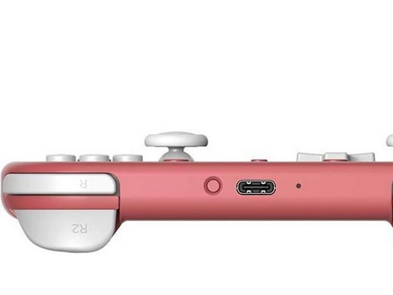 8BitDo Lite 2 - 18 Hours Playtime - Switch - iOS - Android - Pink - Wireless Controller