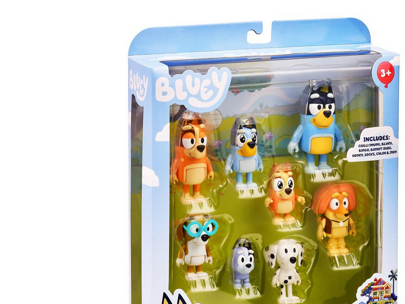 Bluey 8 Figures Multipack S3