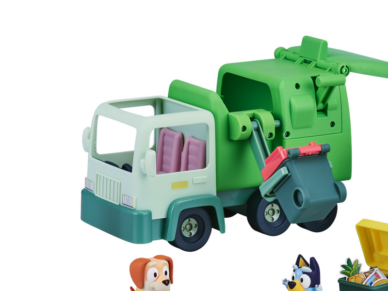 Bluey Garbage Truck playset