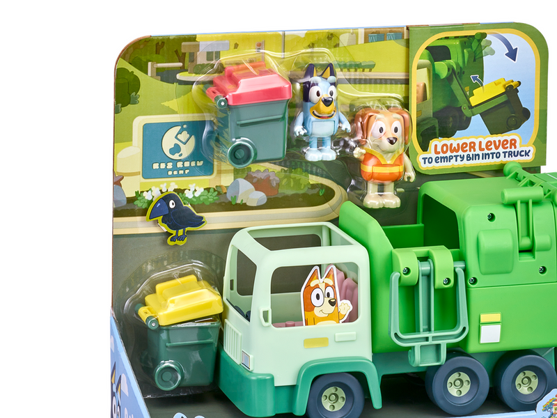 Bluey Garbage Truck playset