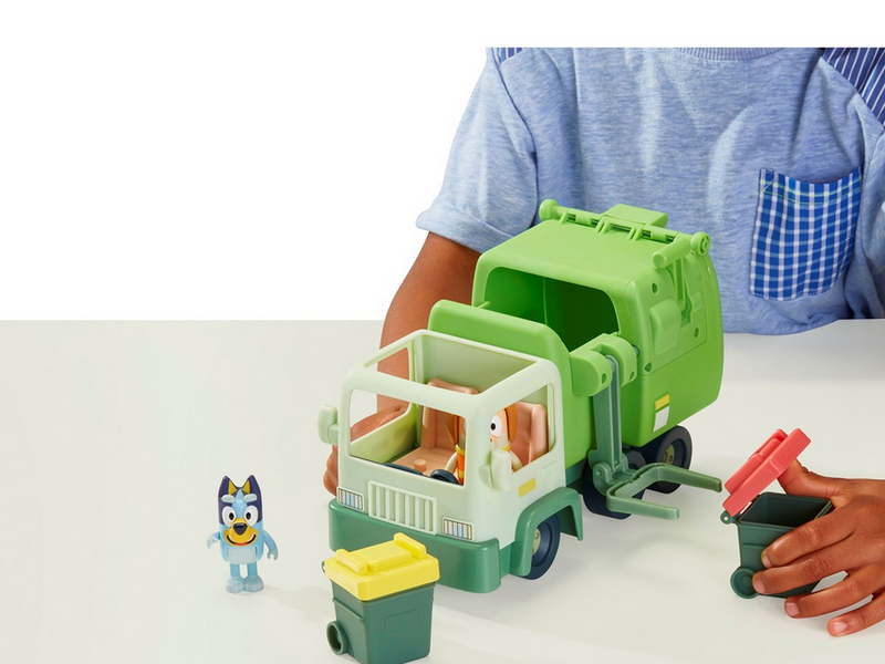 Bluey Garbage Truck playset