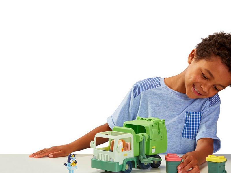 Bluey Garbage Truck playset