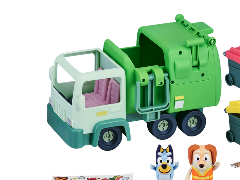 Bluey Garbage Truck playset