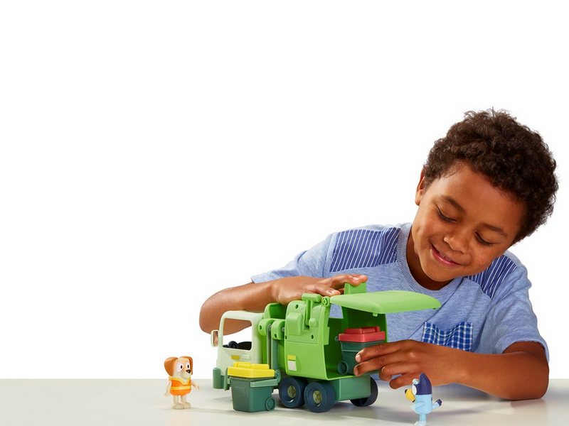 Bluey Garbage Truck playset