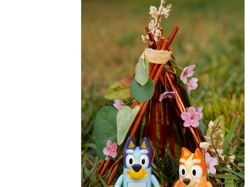 Bluey 4 pcs Figure pack