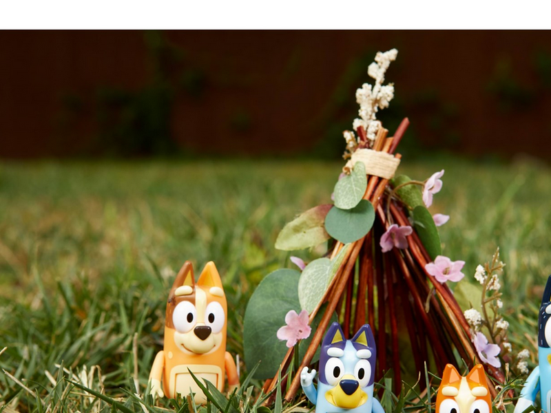 Bluey 4 pcs Figure pack