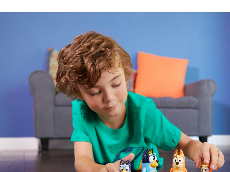 Bluey 4 pcs Figure pack