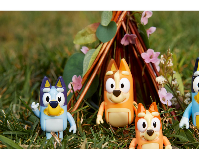 Bluey 4 pcs Figure pack