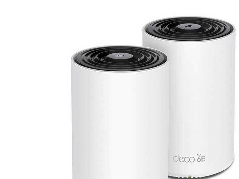 TP-Link Deco XE75 (2-PACK) AXE5400 Tri-Band Mesh Wi-Fi 6E System - Wireless router 802.11a/b/g/n/ac/ax (Wi-Fi 6E)