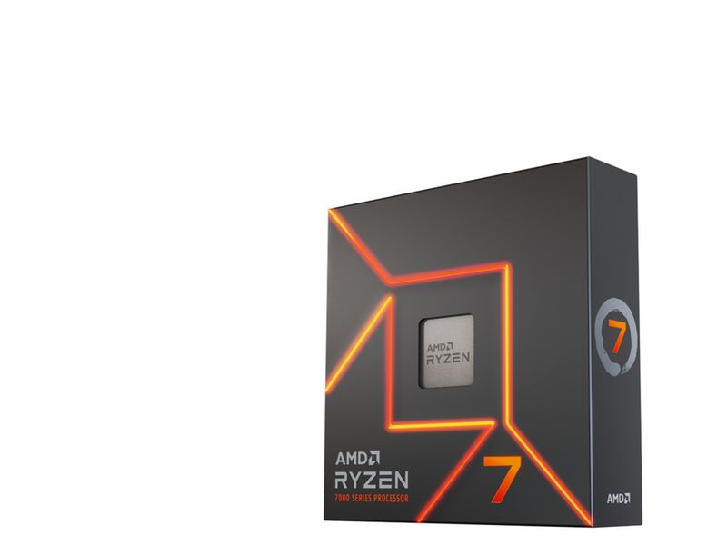 AMD Ryzen 7 7700X CPU - 8 Kerne - 4.5 GHz - AMD AM5 - AMD Boxed (ohne Kühler)