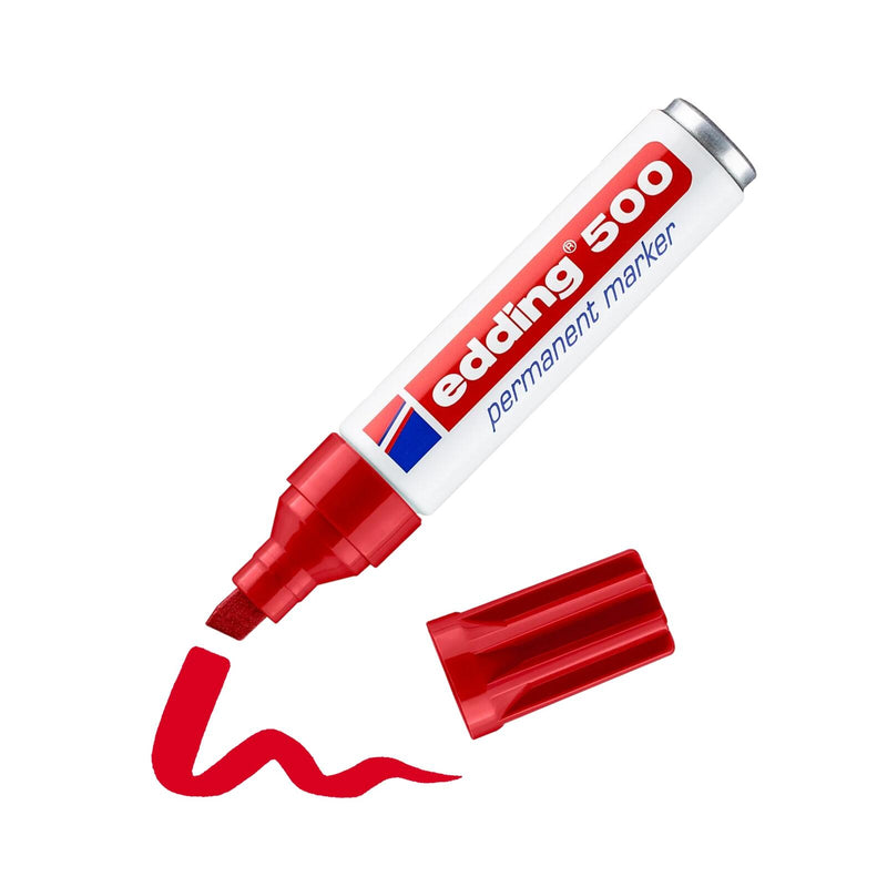 edding 500 Permanentmarker - rot