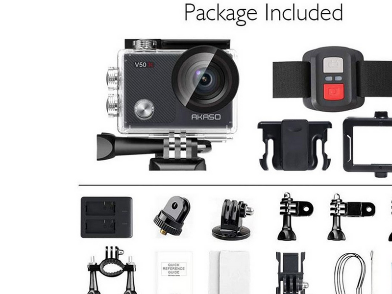 Akaso V50 X 4K/30fps 20MP Action Camera