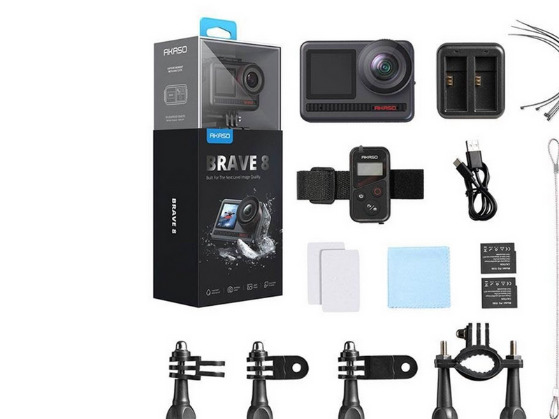 Akaso Brave 8 4K/60fps 48MP Action Camera