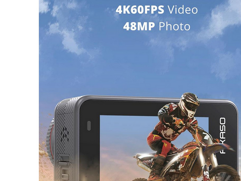 Akaso Brave 8 4K/60fps 48MP Action Camera