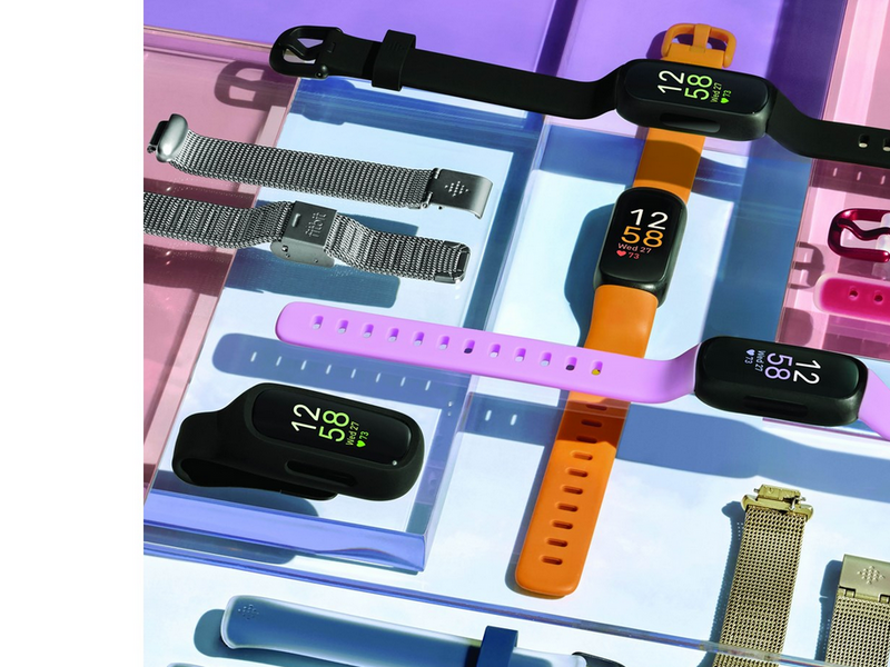 Fitbit Inspire 3 Black/Morning Glow