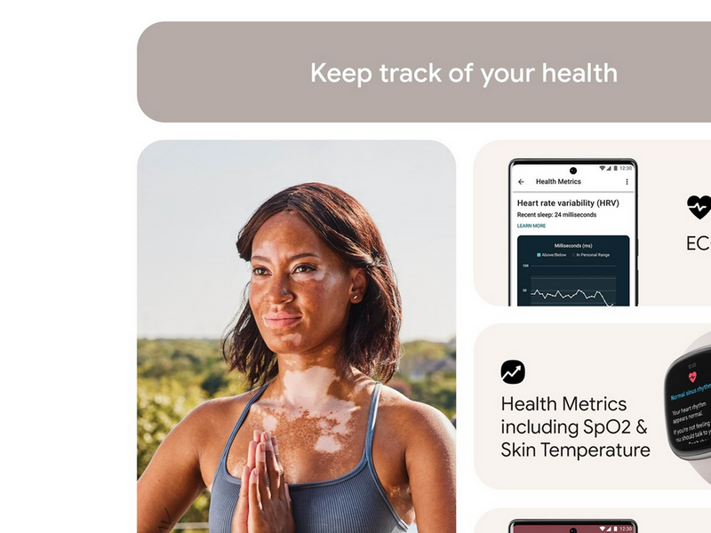 Fitbit Sense 2 Lunar White/Platinum