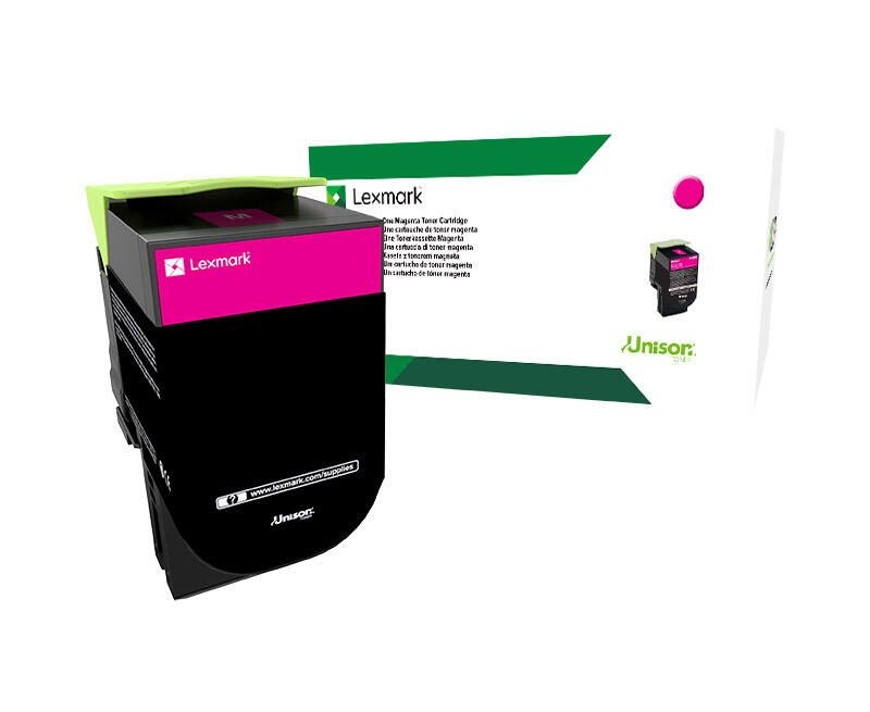 Lexmark Original 802SM Toner magenta 2.000 Seiten (80C2SM0) für CX310n/dn, CX410e/de/dte, CX510de/dhe/dthe
