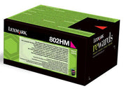Lexmark Original 802HM Toner magenta 3.000 Seiten (80C2HM0) für CX410e/de/dte, CX510de/dhe/dthe