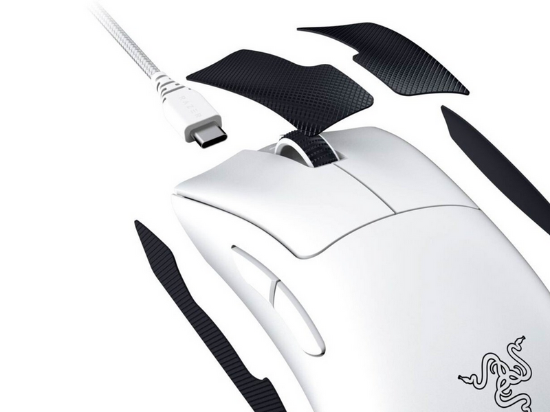 Razer DeathAdder V3 Pro - Gaming Maus (Weiß)