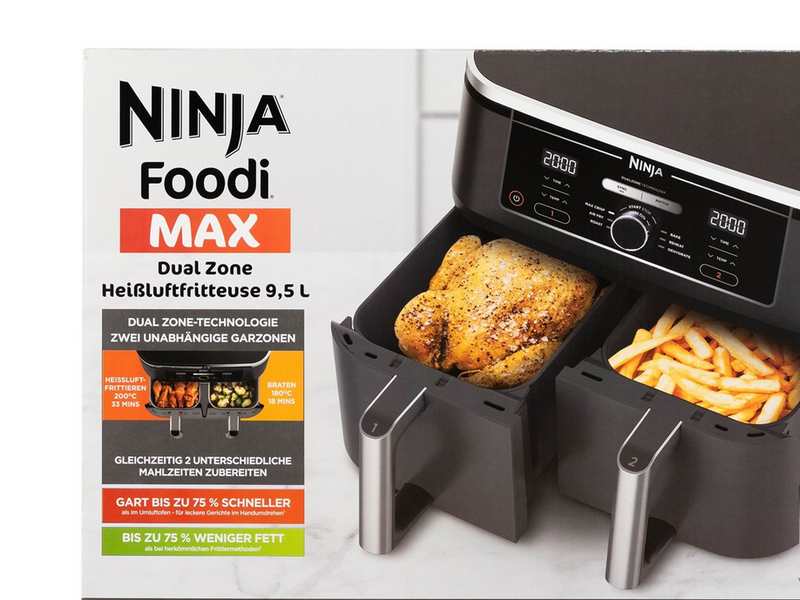 Ninja Foodi MAX Dual Zone AF400EU - Schwarz