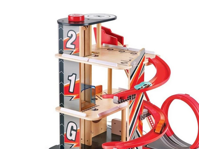 Hape Gearhead Stunt Garage