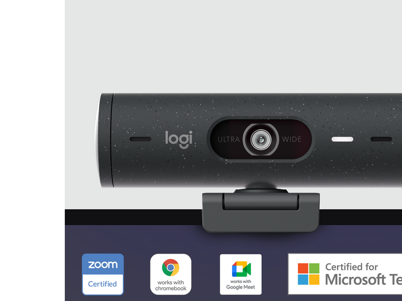 Logitech Brio 500 - USB-C - Graphite