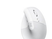 Logitech Lift for Mac Vertical Ergonomic Mouse - Offwhite - Ergonomische Maus (Weiß)