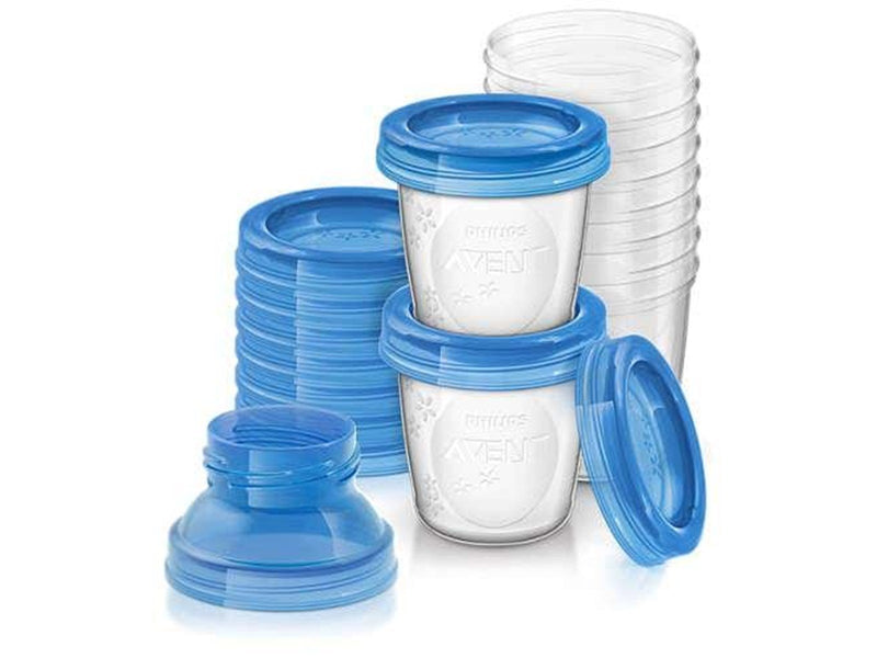 Philips Avent SCF618/10 10 cups for Breast milk storage - 180 ml