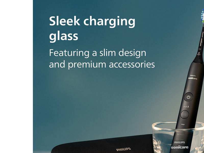 Philips Elektrische Zahnbürste Sonicare DiamondClean 9000 HX9911/09 - Black