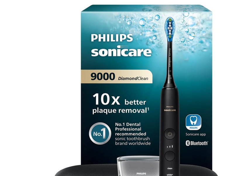 Philips Elektrische Zahnbürste Sonicare DiamondClean 9000 HX9911/09 - Black