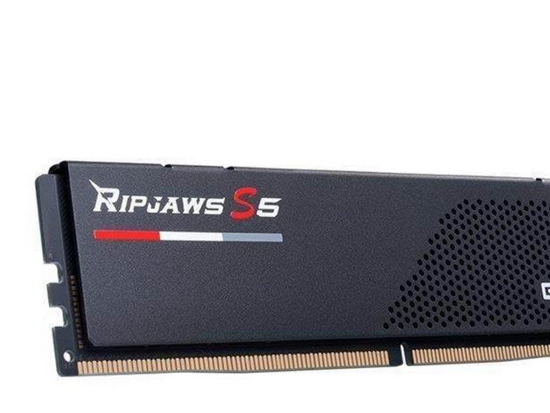 G.Skill Ripjaws S5 DDR5-6000 - 32GB - CL30 - Dual Channel (2 pcs) - Intel XMP - Schwarz