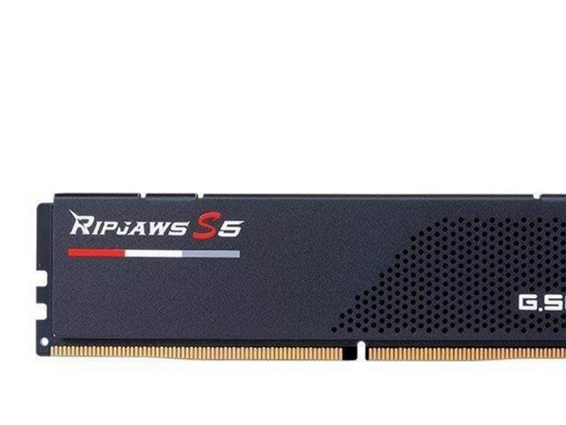 G.Skill Ripjaws S5 DDR5-6000 - 32GB - CL30 - Dual Channel (2 pcs) - Intel XMP - Schwarz