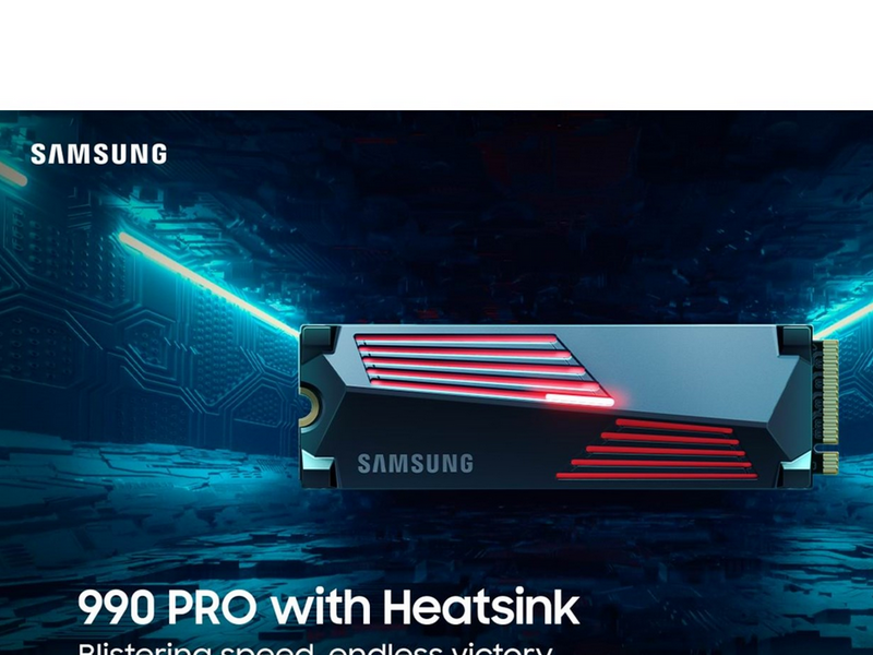 Samsung 990 Pro SSD - 2TB - Ohne Kühlkörper - M.2 2280 - PCIe 4.0