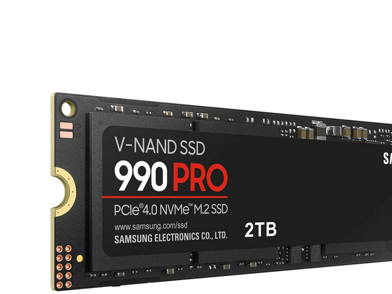 Samsung 990 Pro SSD - 2TB - Ohne Kühlkörper - M.2 2280 - PCIe 4.0