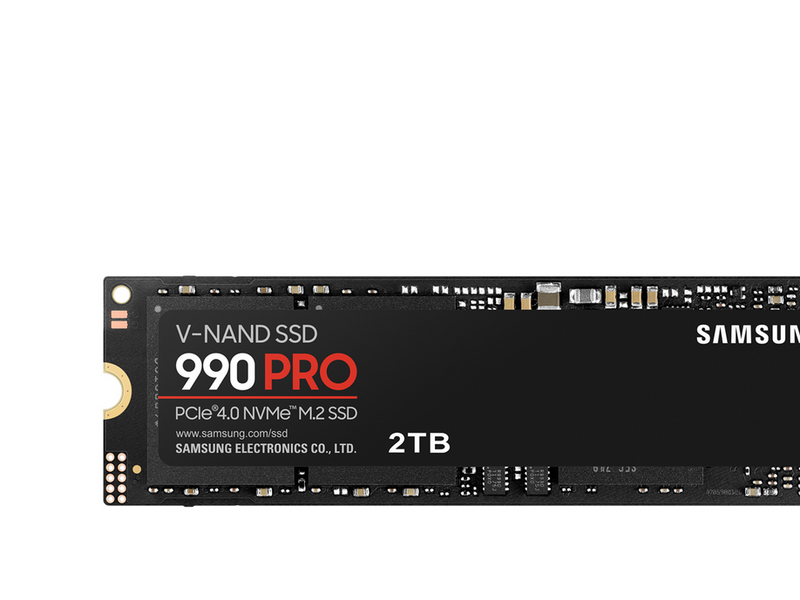 Samsung 990 Pro SSD - 2TB - Ohne Kühlkörper - M.2 2280 - PCIe 4.0
